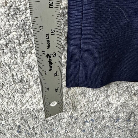 Altuzarra Pants Womens IT 44 Berry Blue Virgin Wool Stretch Made Italy 318-601 - Picture 4 of 11